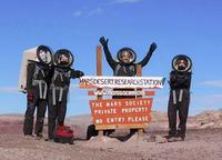 Photo of MDRS-202 crew on final day outside