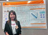 Photo of Ting Zhang & her winning poster