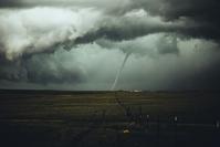 Tornado on horizon