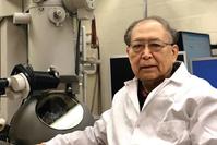 Dr. C. Richard Liu and the transmission electronic microscope used for developing pulsed-laser as new tools for nano-manufacturing and research on non-classic crystallization. (Photos provided)