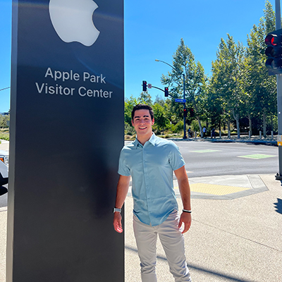 Michael Kadus at Apple Park Visitor Center