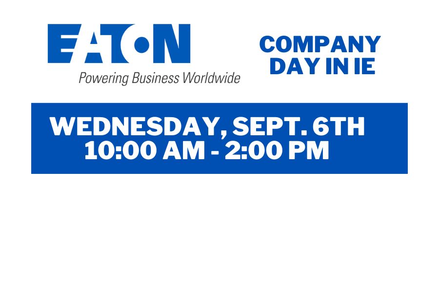 Eaton Company Day in IE School of Industrial Engineering Purdue