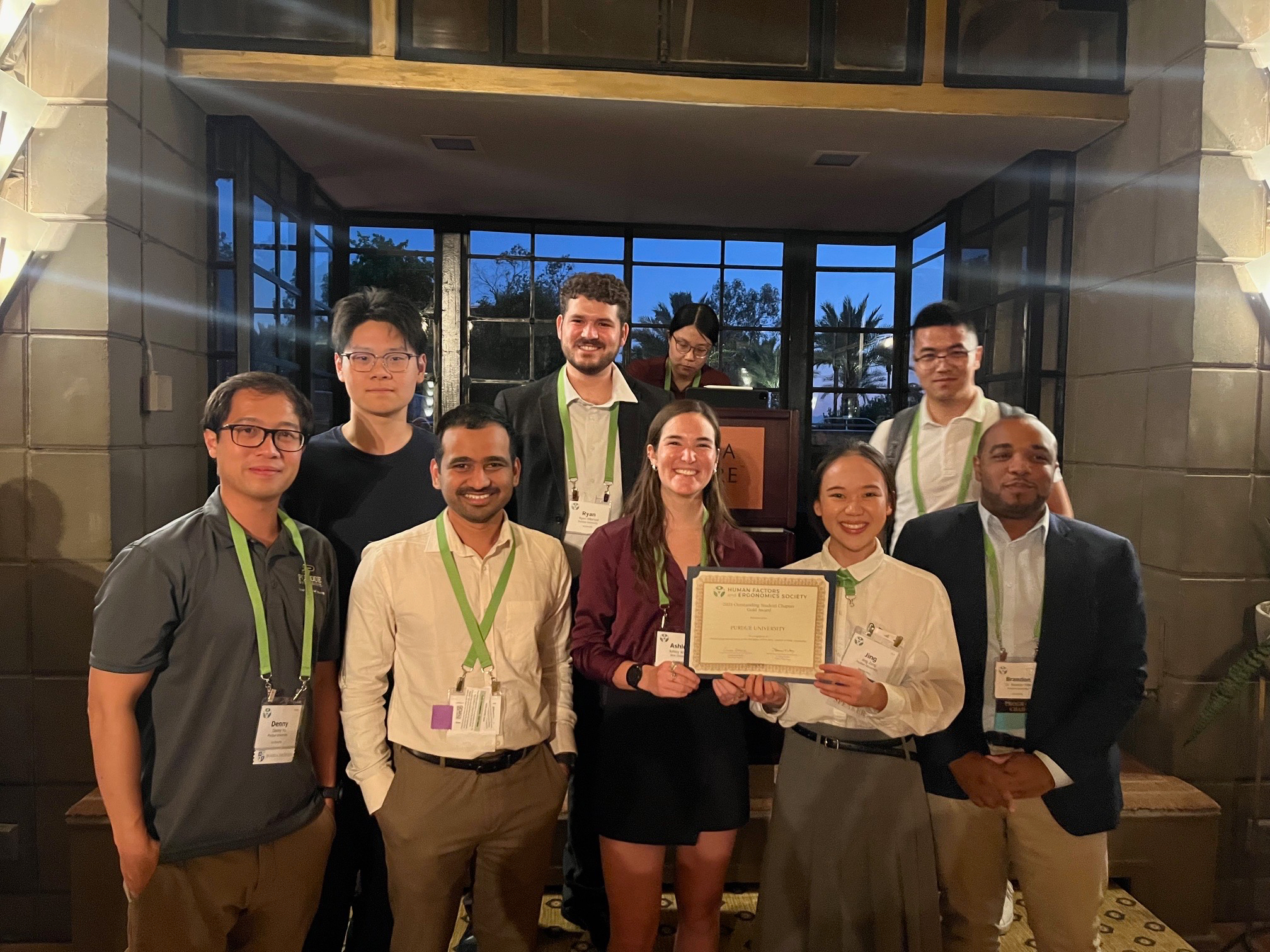 HFES Purdue Student Chapter Award