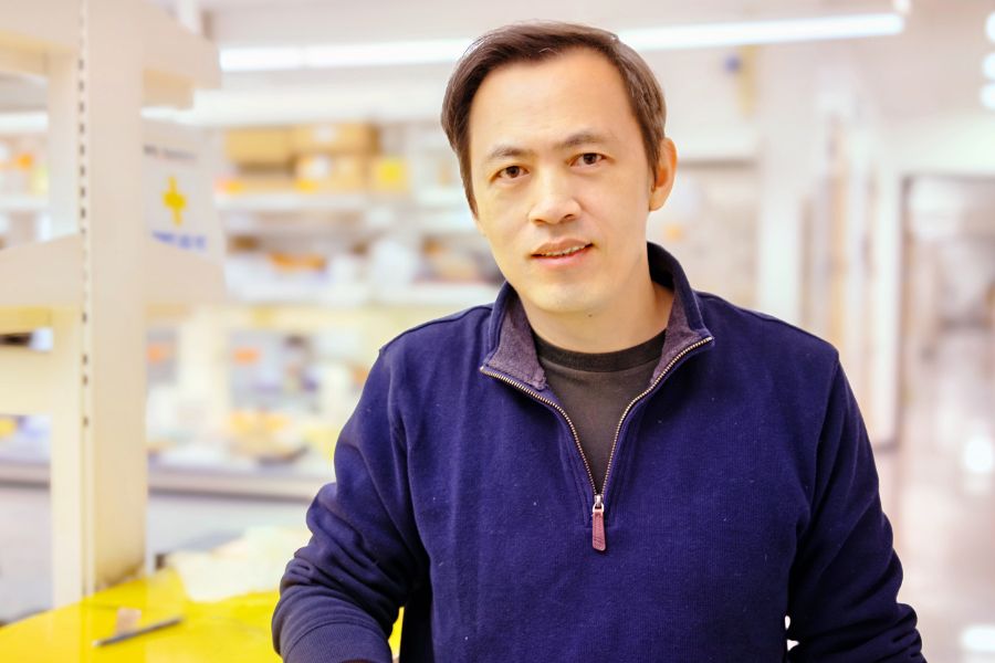 George Youssef (Far Right) receiving award at a Purdue Football home game.