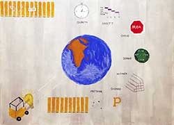 Painting 'Untitled' by Cameron Brown