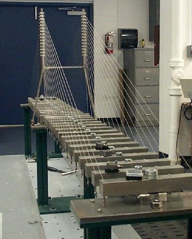 Cable-stayed Experimental Model