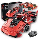 2 in 1 Remote Control Red Speed Racer Building Set