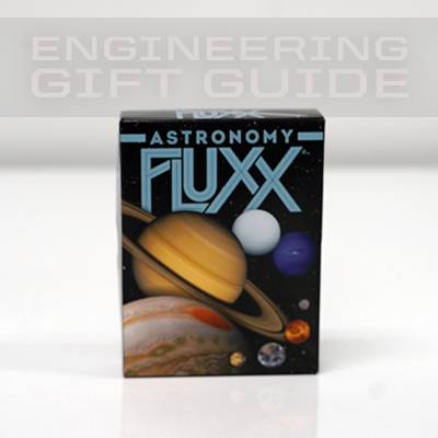 Looney Labs' Astronomy Fluxx card game grows kids' astronomy knowledge.