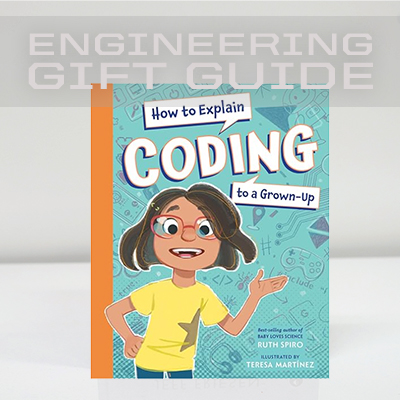 The book makes complicated programming topics accessible through the lens of a child explaining coding to an adult.