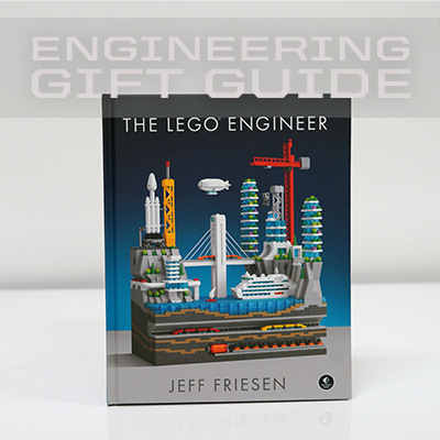 The book provides information on some of the world’s most amazing engineering inventions, and then gives detailed steps on how to build LEGO models of each.