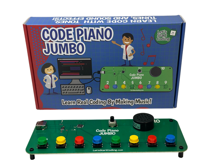 Code Piano JUMBO by Let’s Start Coding