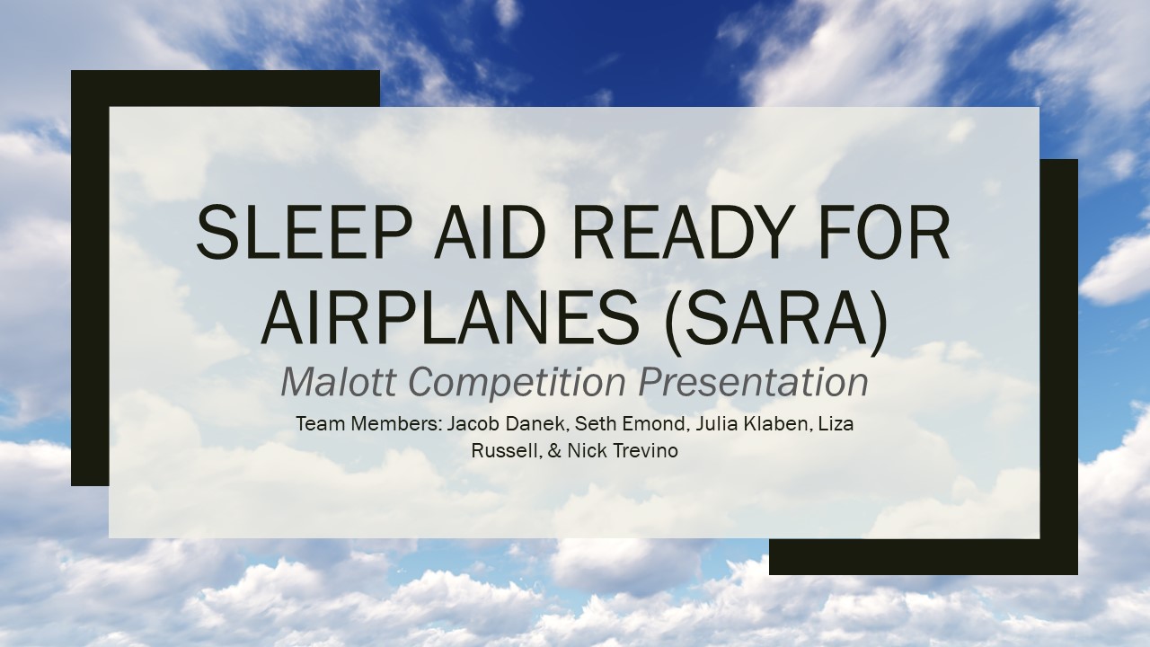 Sleep Aid Ready for Airplanes