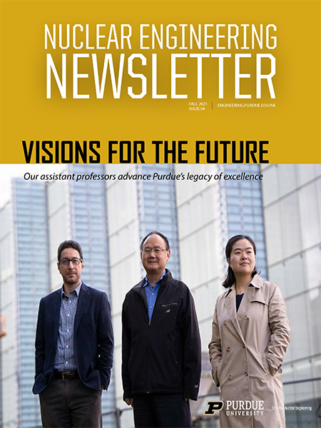 Nuclear Engineering Newsletter: Fall 2021 (PDF) cover