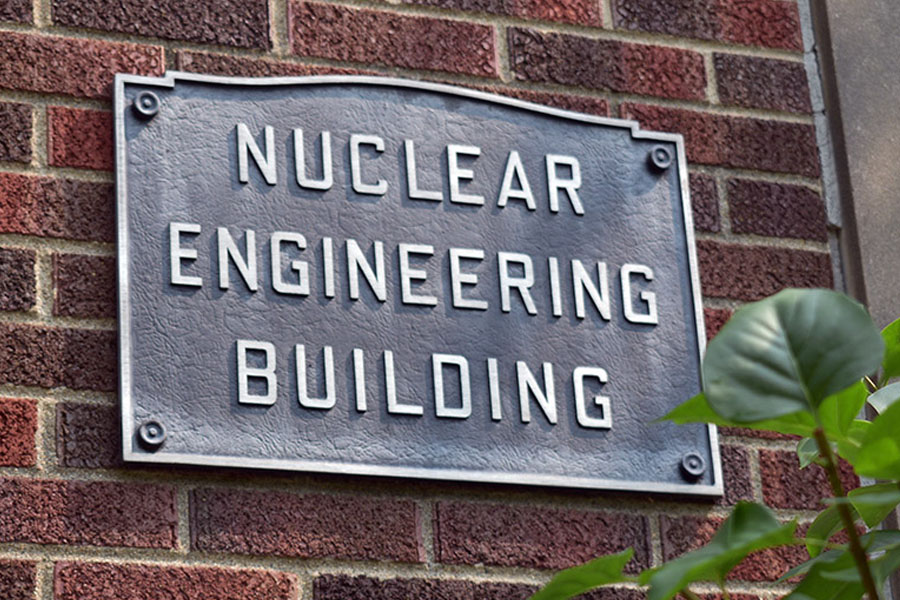 Photo of former School of Nuclear Engineering building
