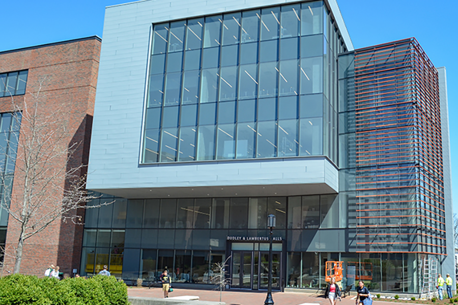 The Dedication Of Dudley And Lambertus Halls Marks A New Home For ...