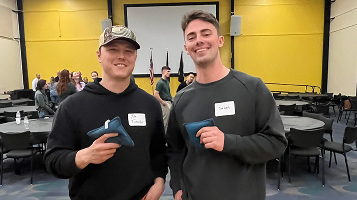 Cornhole Competition - 3rd Place: Joe Tschetter and Joe Lynch