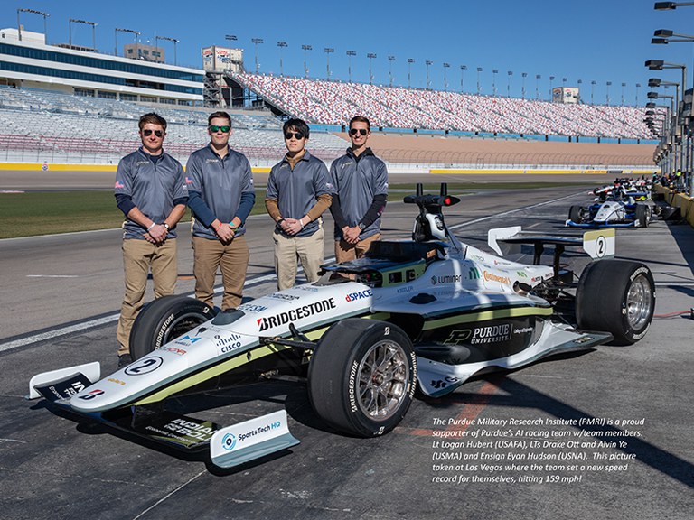 PMRI members of the Purdue AI Racing Team