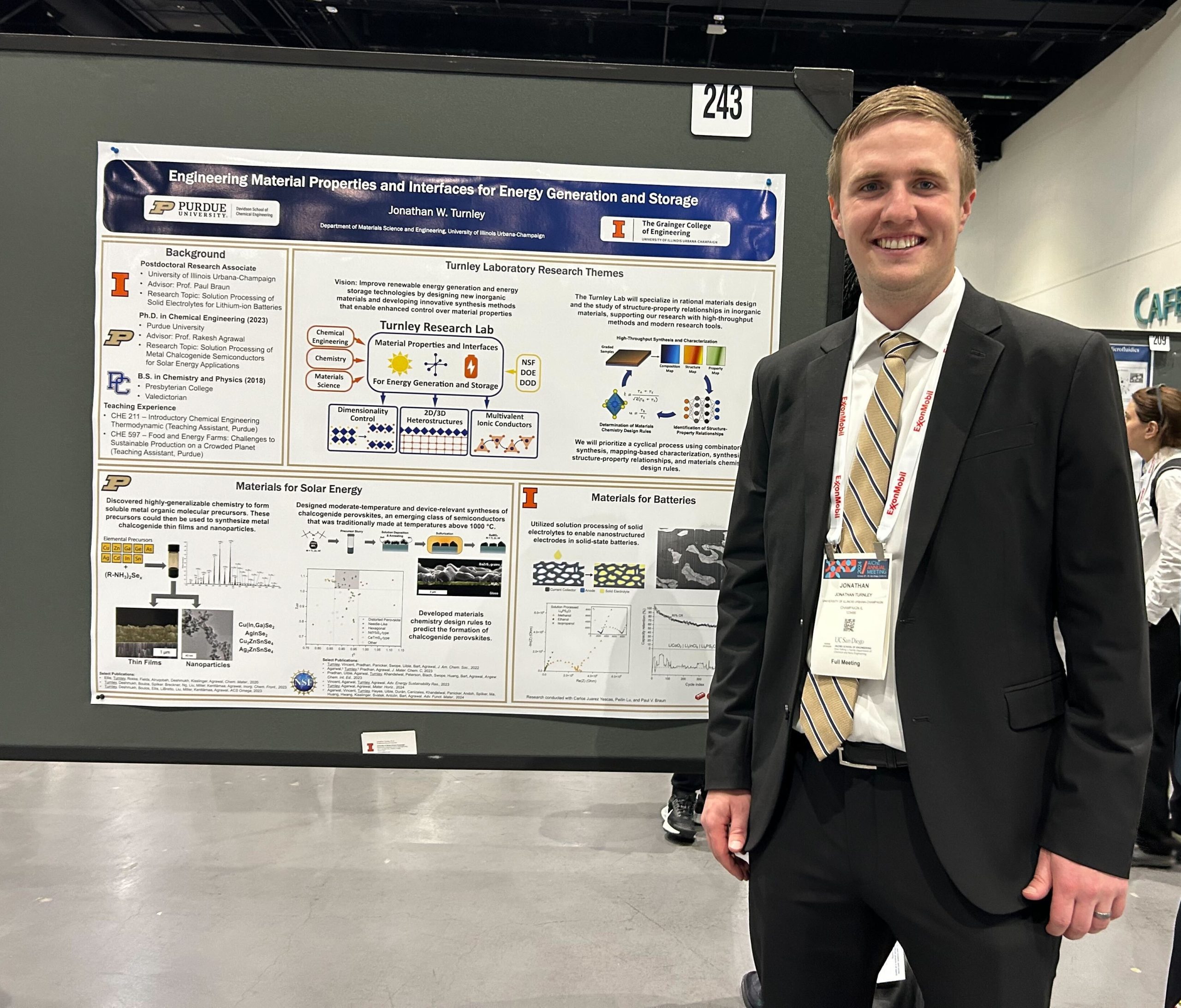 Solar group member Dr. Jonathan Turnley - Looking for Faculty position