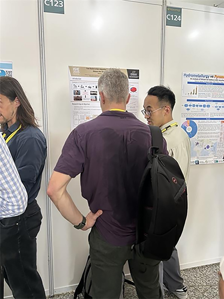 Yiming Liu Presenting at ISIE 2025 