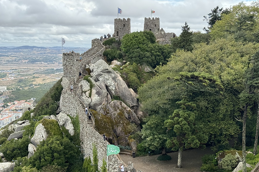 The Morrish Castle, located in Sintra. Photo Credit: Professor Blatchley