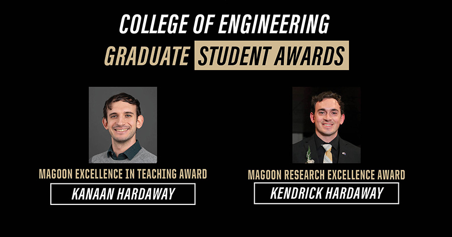 Graduate Student Award winners