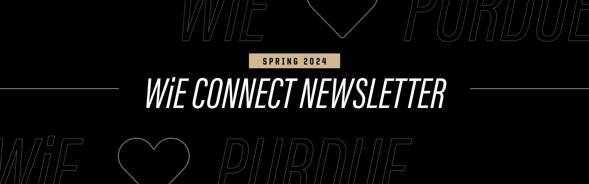 Spring 2024 WiE Connect Newsletter graphic
