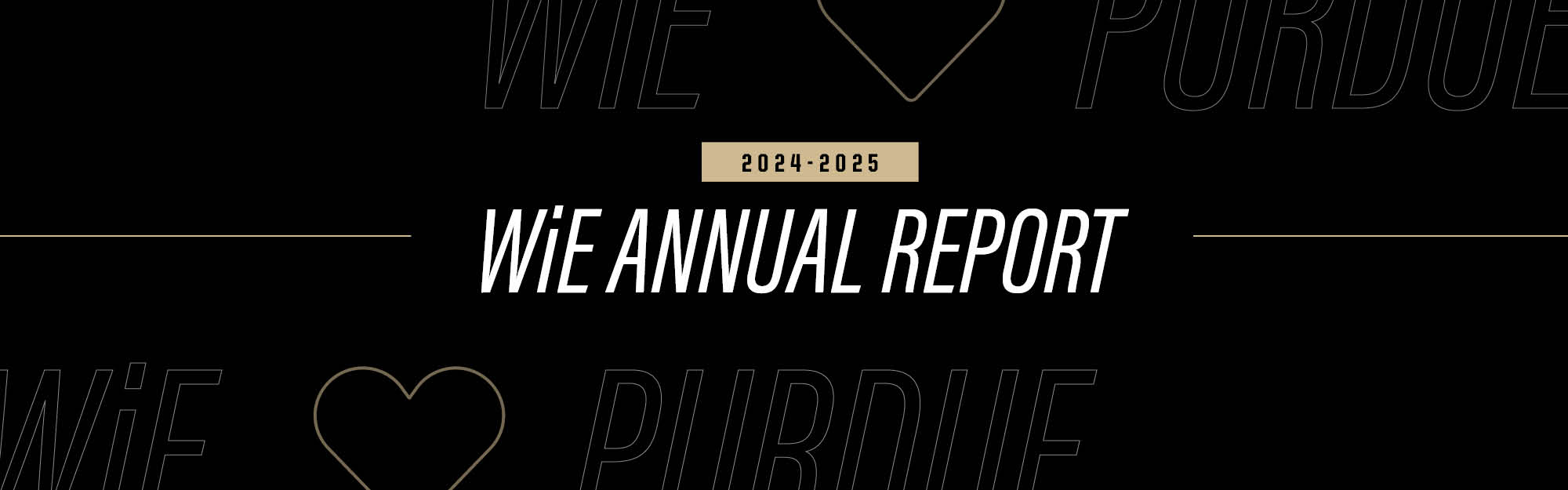WiE Annual report banner