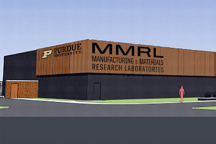 designed rendition of the future MMRL building