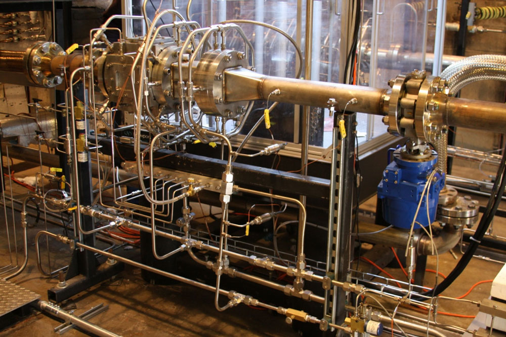 Optically Accessible Gas Turbine Combustion Rig Zucrow Labs Purdue