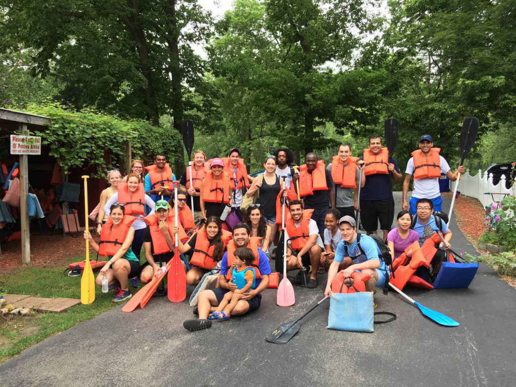 Hodges Canoe Trip at Wildcat Creek ABE Graduate Student Association
