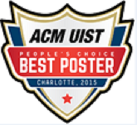 Best Poster Award at UIST 2015