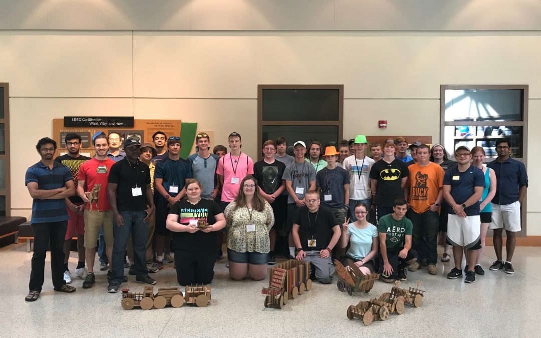 4-H Camp teams and coaches of the Design Workshop Hosted by C Design lab