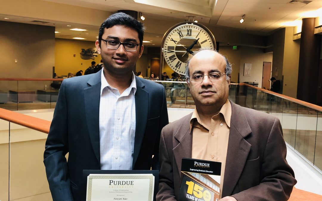 Congratulations to Pawan Rao for receiving the 2019 Estus H. and Vashti L. Magoon Award