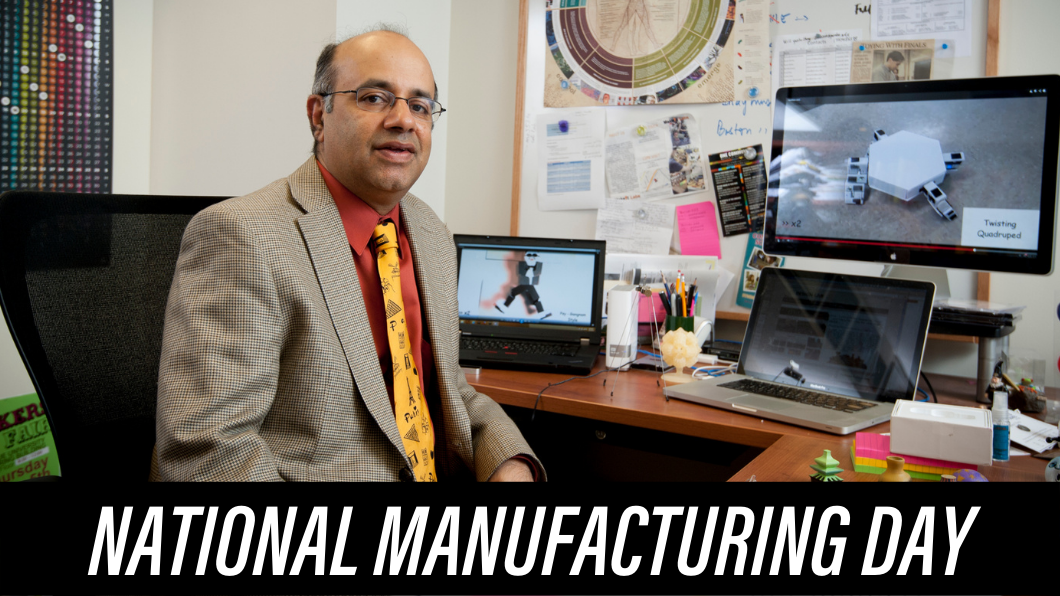 National Manufacturing Day: Professor Karthik Ramani writes an op-ed