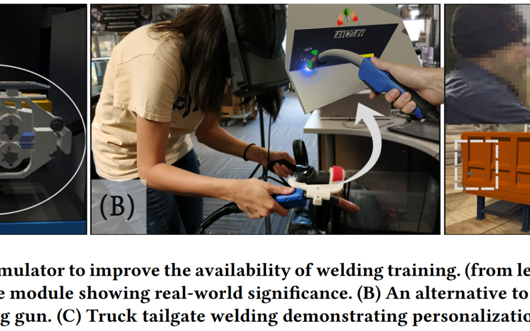 Towards Modeling of Virtual Reality Welding Simulators to Promote Accessible and Scalable Training