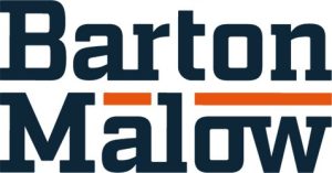 Barton Malow logo on Purdue's construction engineering site.