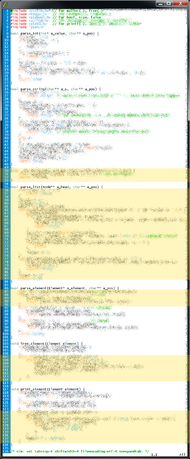 implementation code screenshot redacted