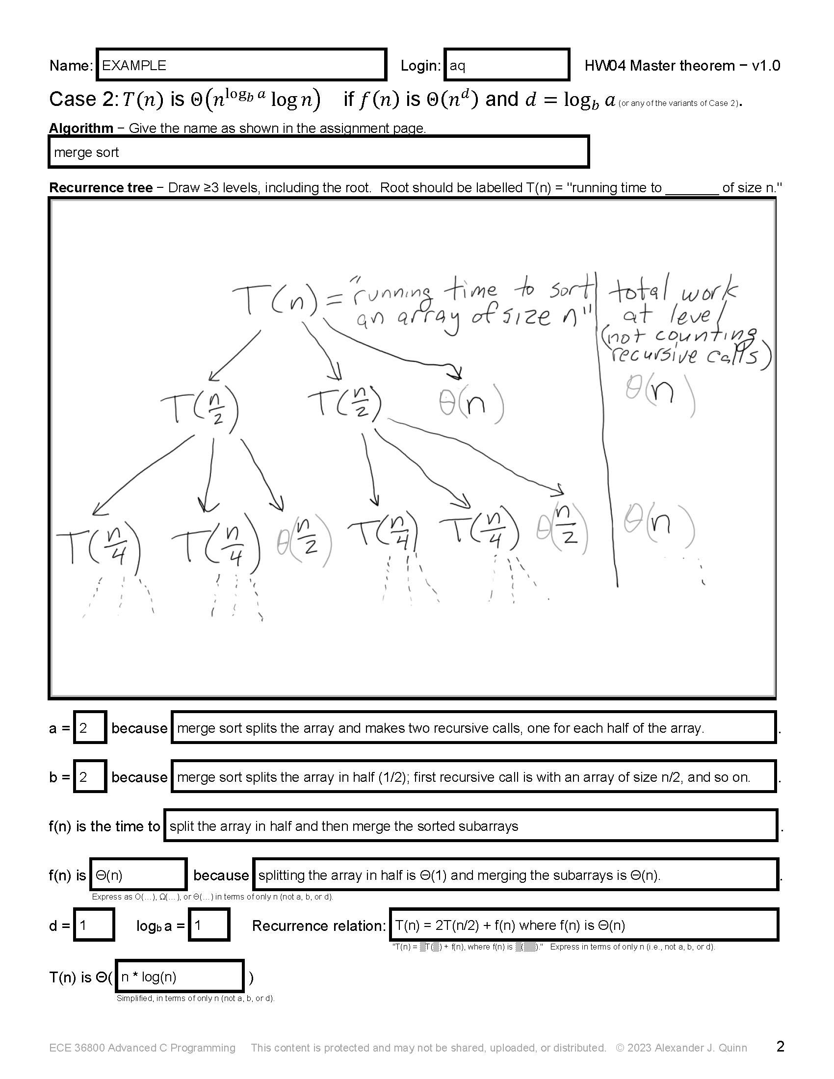 HW04 – ECE 36800 Data Structures – Fall 2023