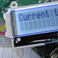 LCD with Current Temp display