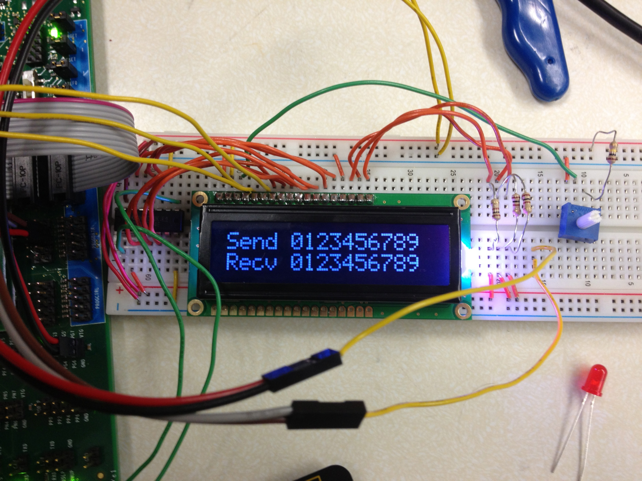 Microcontroller UART Test 03/28/13