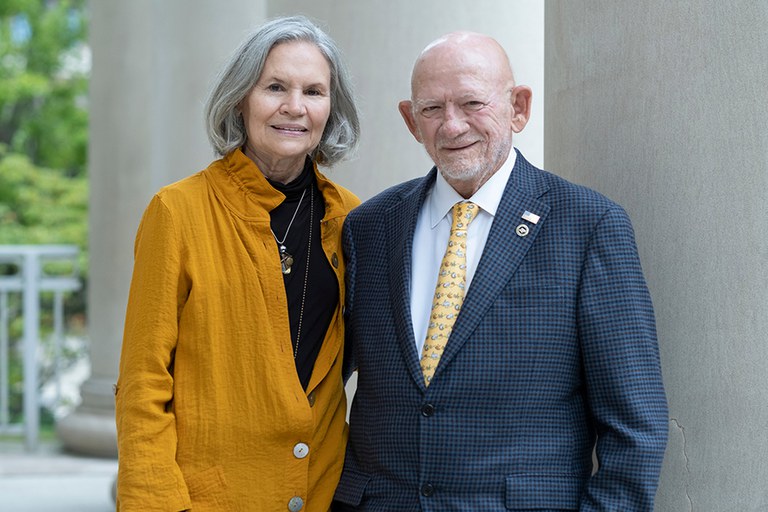 College's online program named to reflect gift from alumnus and wife