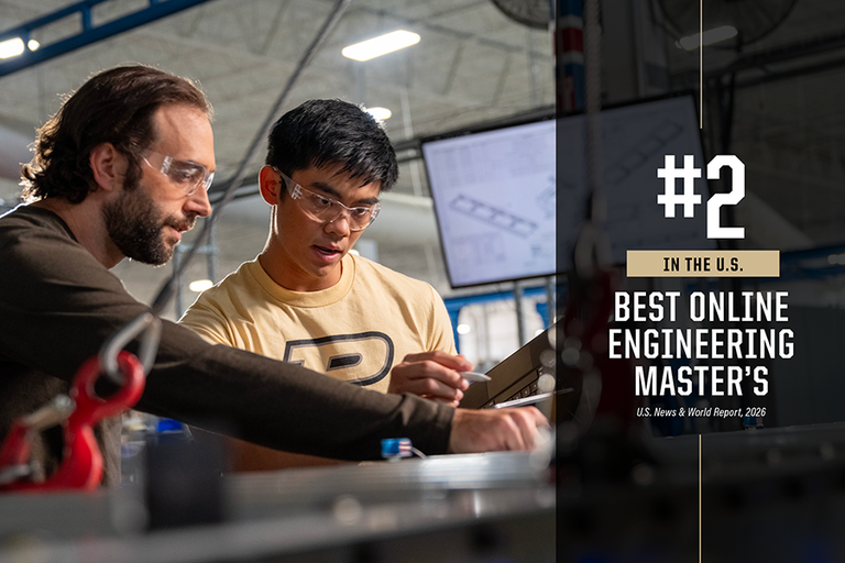 Purdue’s online master’s degrees in engineering achieve top spots in national rankings, making significant gains