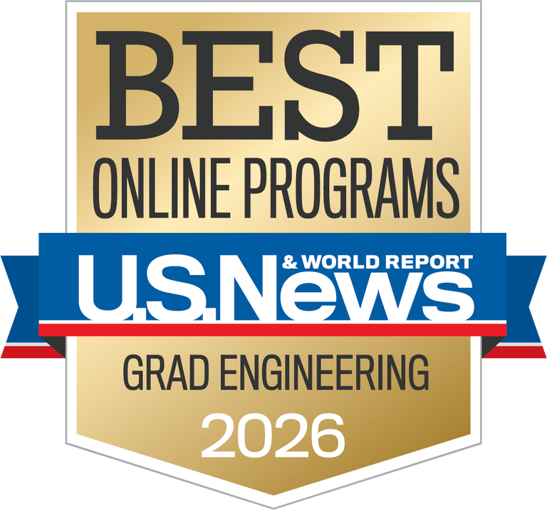 Purdue is ranked #2 in Best Online Master's in Engineering by U.S. News and World Report, 2026