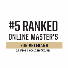 Ranked #5 Online Master's in Engineering for Veterans