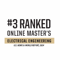 Ranked #3 online Master's in Electrical Engineering