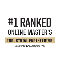 #1 online MS in Industrial Engineering