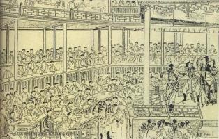  * Chinese Traditional Theater Drawing * 