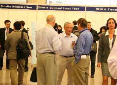  * Conference Registration Area * 