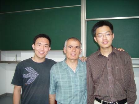 with Bo Yin and Prof. Christodoulou from University of New Mexico