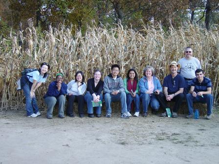 Group trip: Corn Maze@South Indiana, Nov 1, 2008